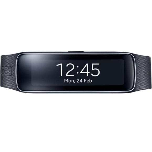Samsung Galaxy Gear Fit SM-R350 Smartwatch Fitness Tracker Black - Picture 2 of 4